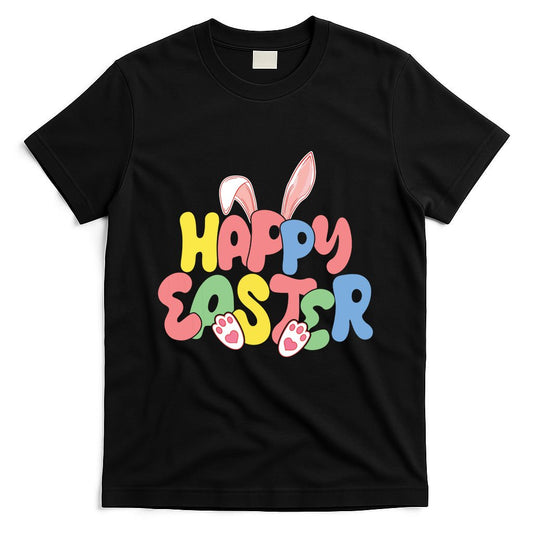 Happy Easter Easter Bunny Ears Easter Egg Hunt Matching T-Shirt